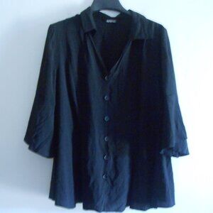 Bloomchic Blouse, Black, Size 18/20